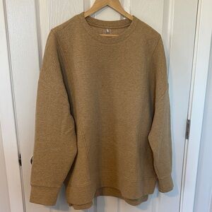 Calia Camel Crewneck Sweatshirt